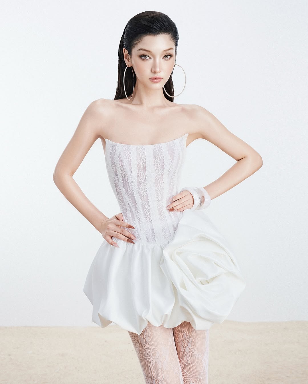 Glam Doll Rosalind Dress (White)