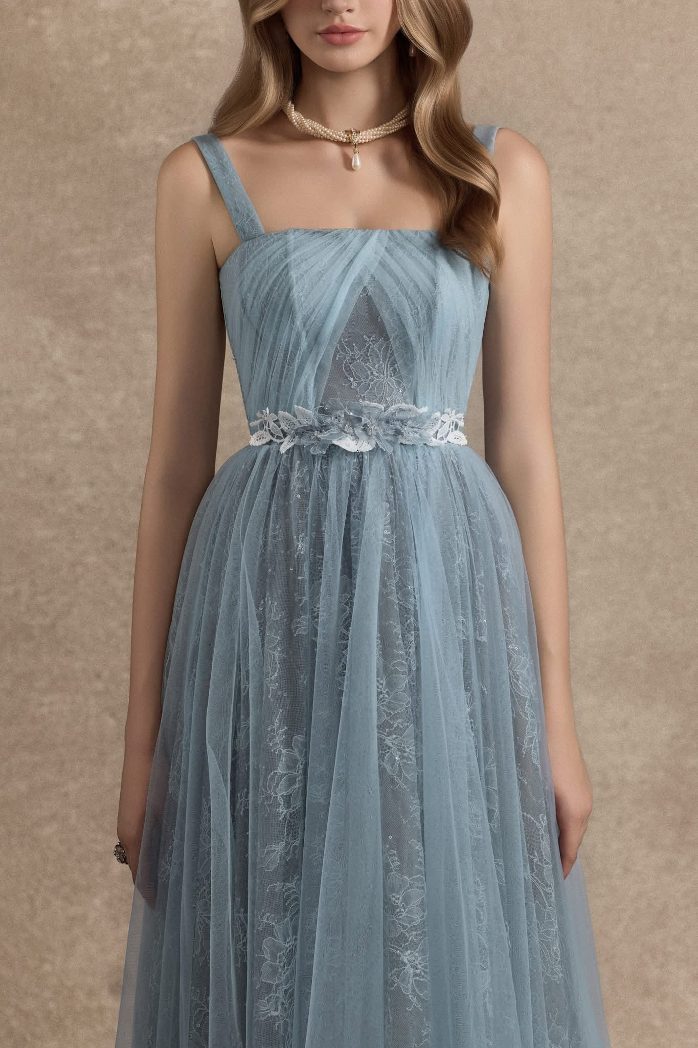 Nhat VY CESLESTE DRESS (BLUE)