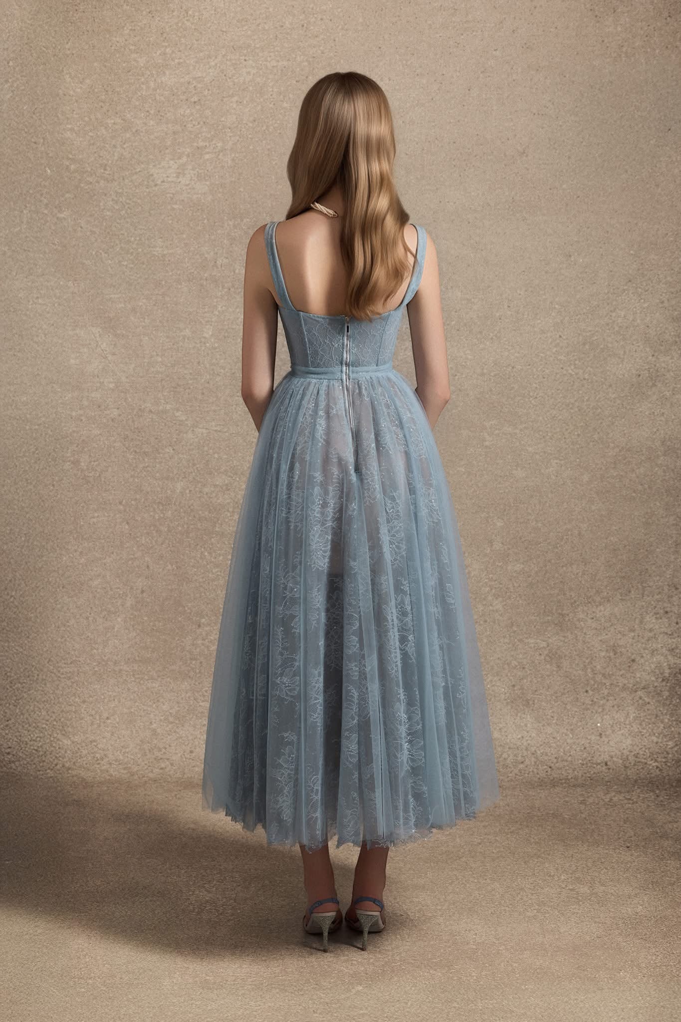 Nhat VY CESLESTE DRESS (BLUE)
