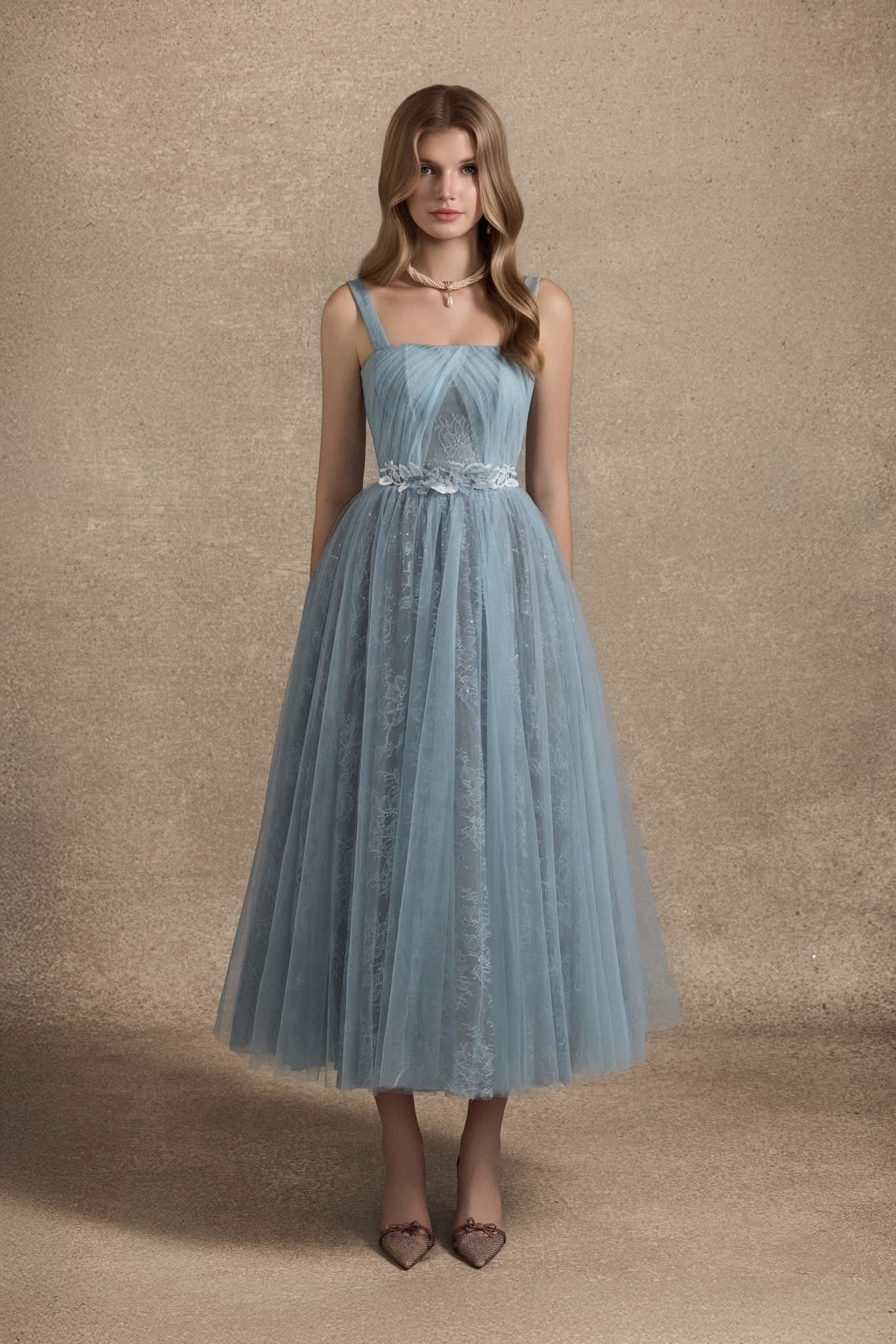 Nhat VY CESLESTE DRESS (BLUE)