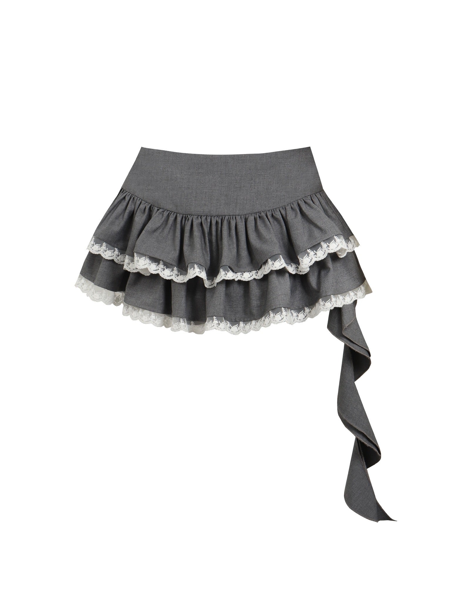 Jean Soo Lace bow strapless top + skirt set