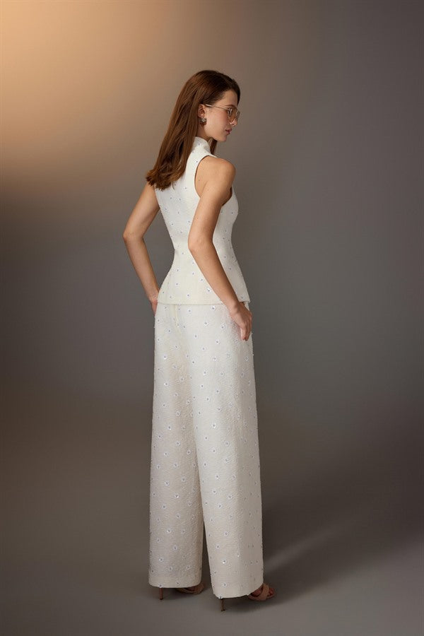KEIRA TONG Kodemari Waistcoat & Kodemari Wide-leg Pants