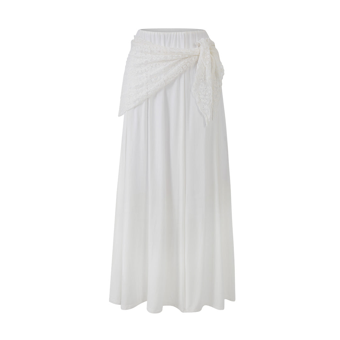 Lafreedom LAF360104 Smooth and skin friendly knitted skirt