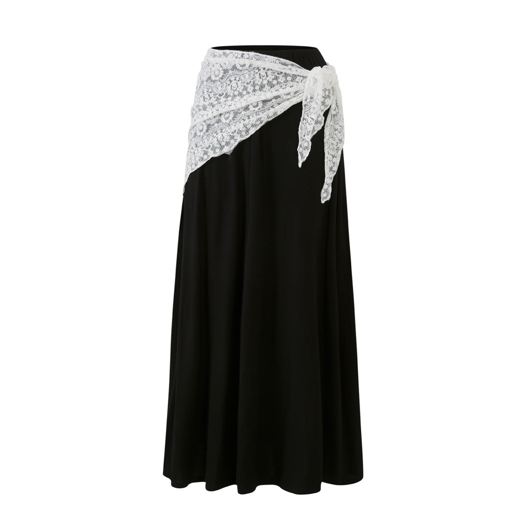 Lafreedom LAF360104 Smooth and skin friendly knitted skirt