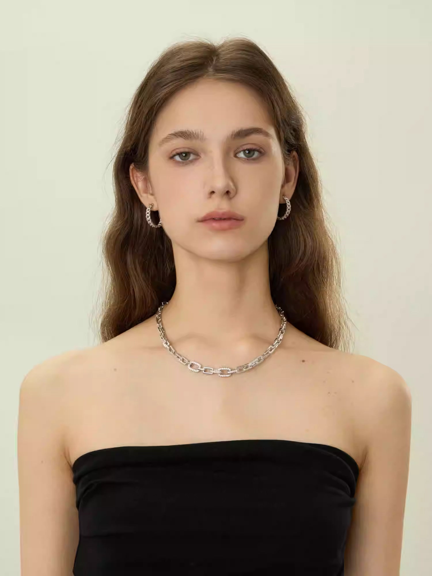 ARSIS Cuban minimalist necklace