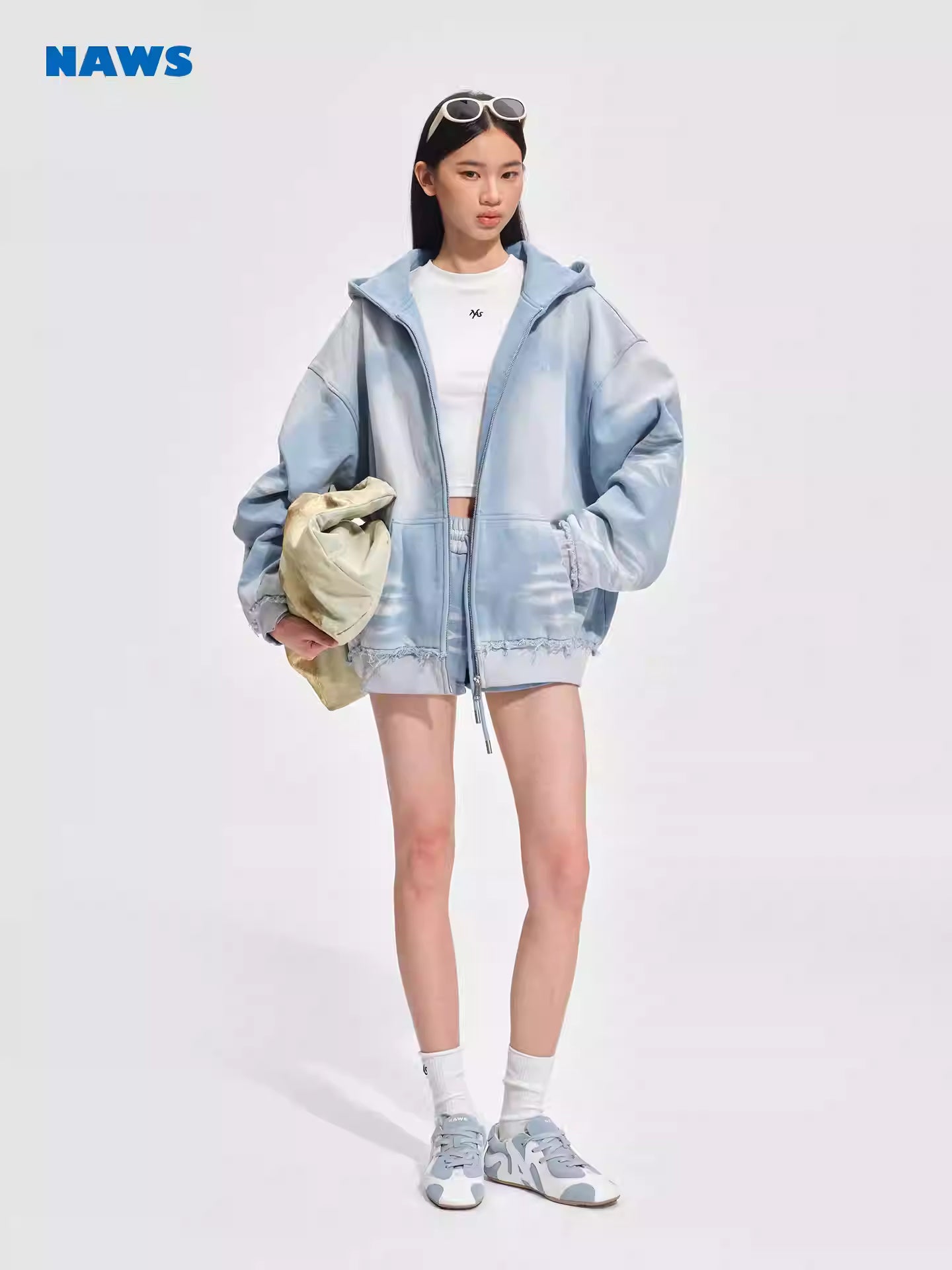 NAWS Cotton retro loose jacket