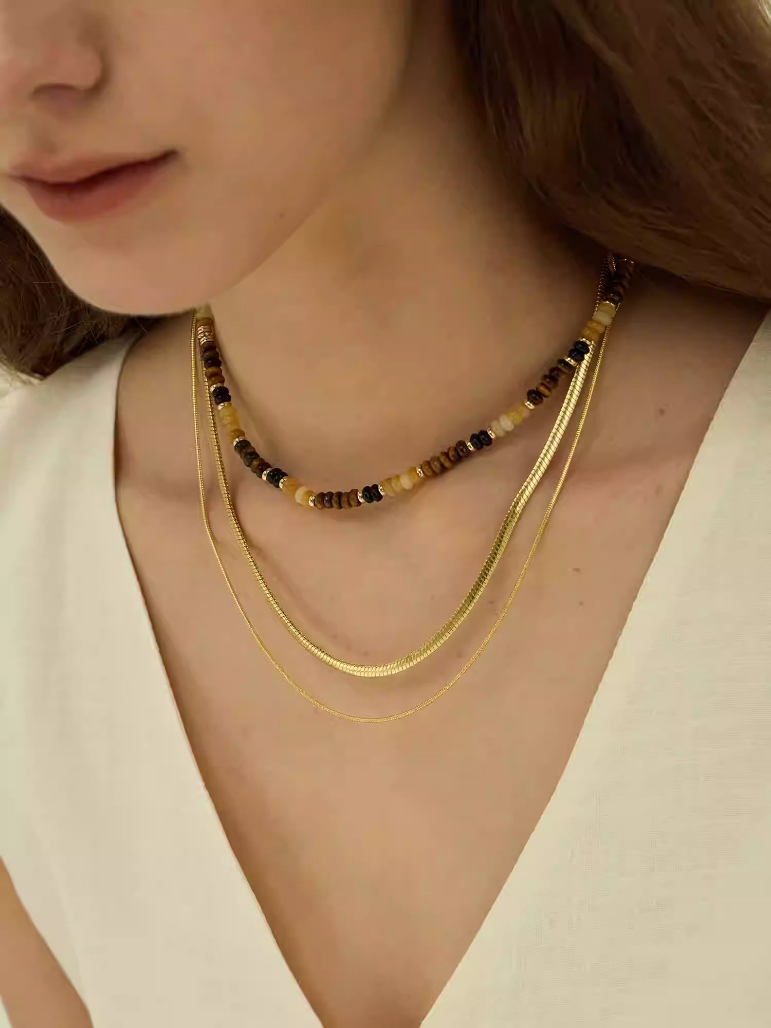 ARSIS Maillard bead necklace