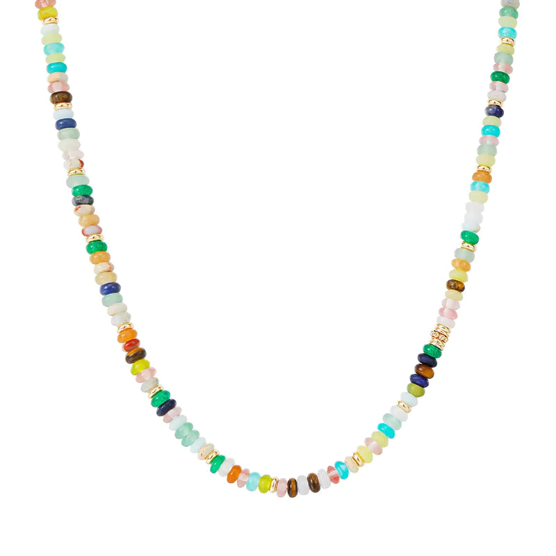 ARSIS Rainbow guardian bead necklace