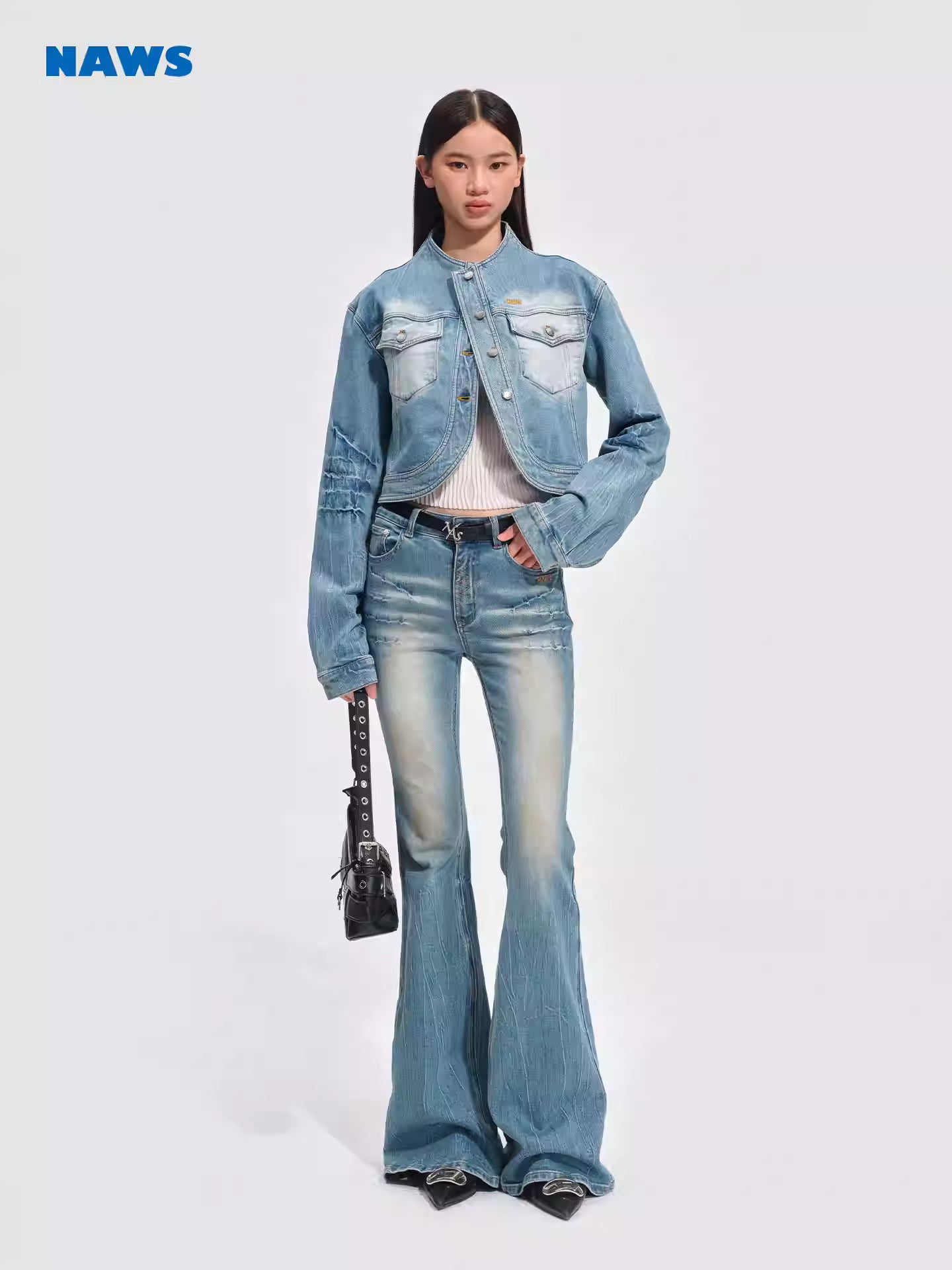 NAWS Washed silhouette regular-fit jacket