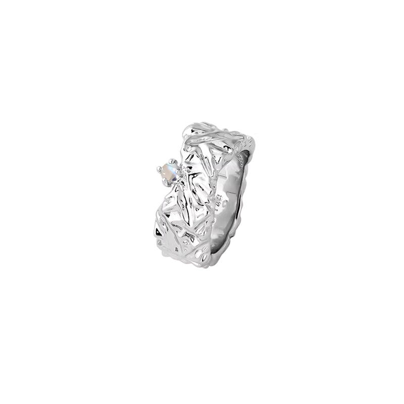 ARSIS Flowing light star ring
