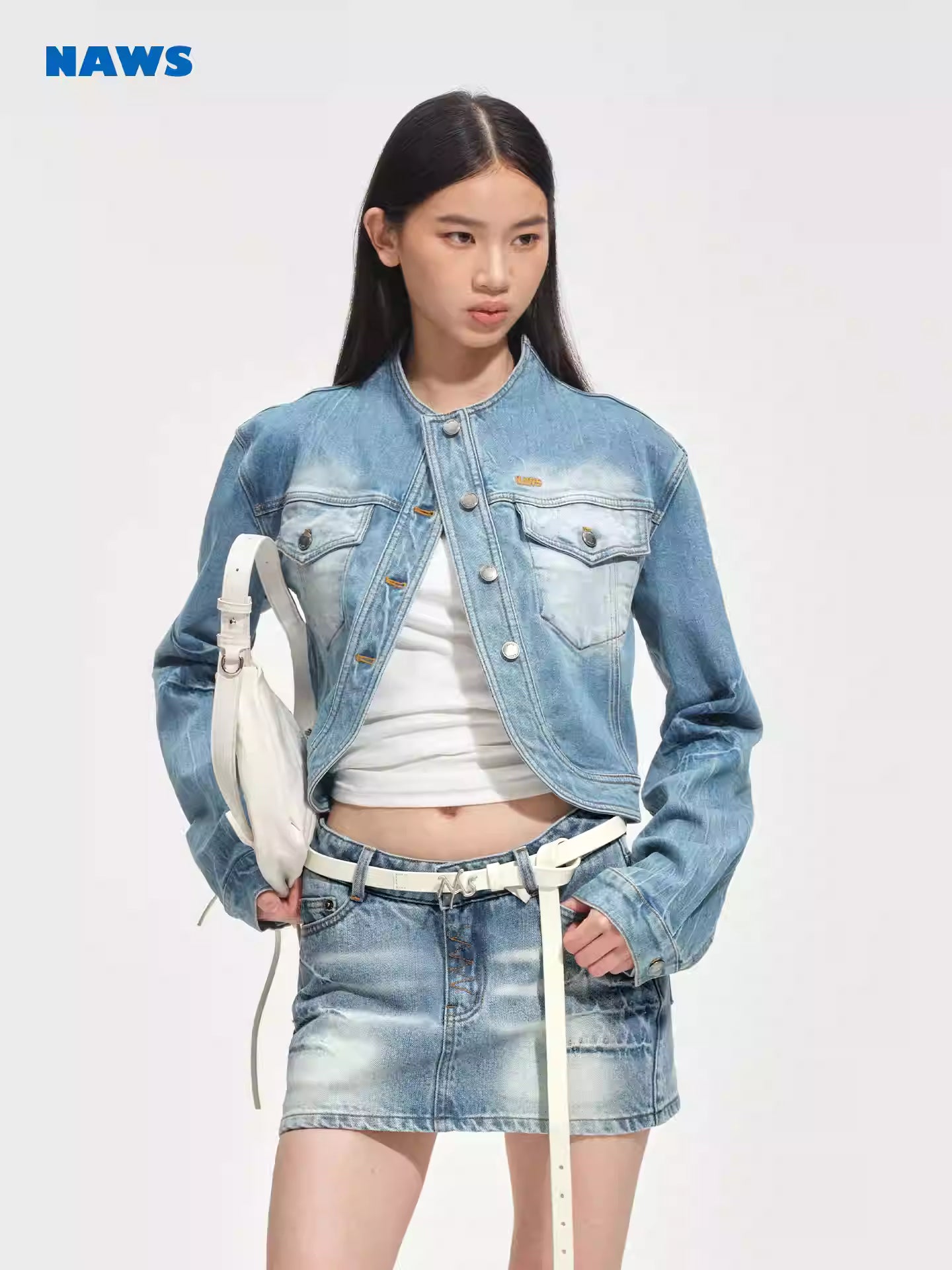 NAWS Washed silhouette regular-fit jacket