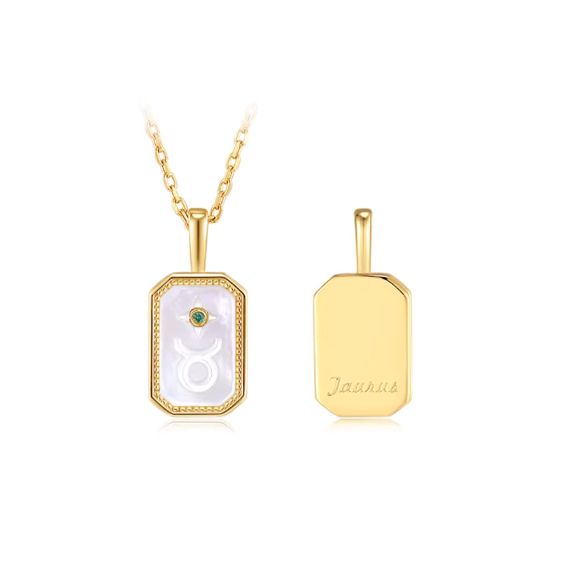 ARSIS Relief constellation shield necklace