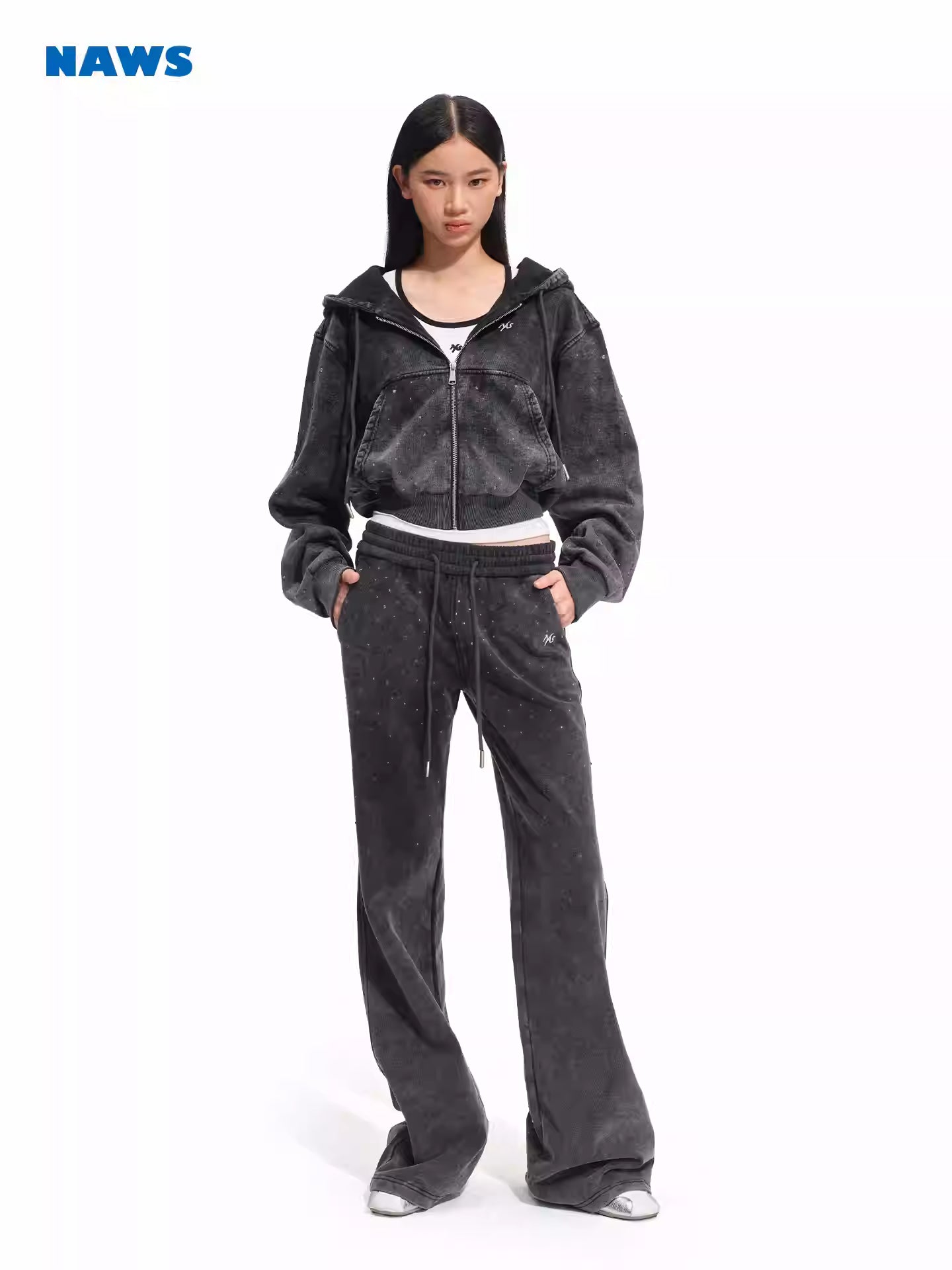 NAWS Diamond hot fit waist cinching short jacket