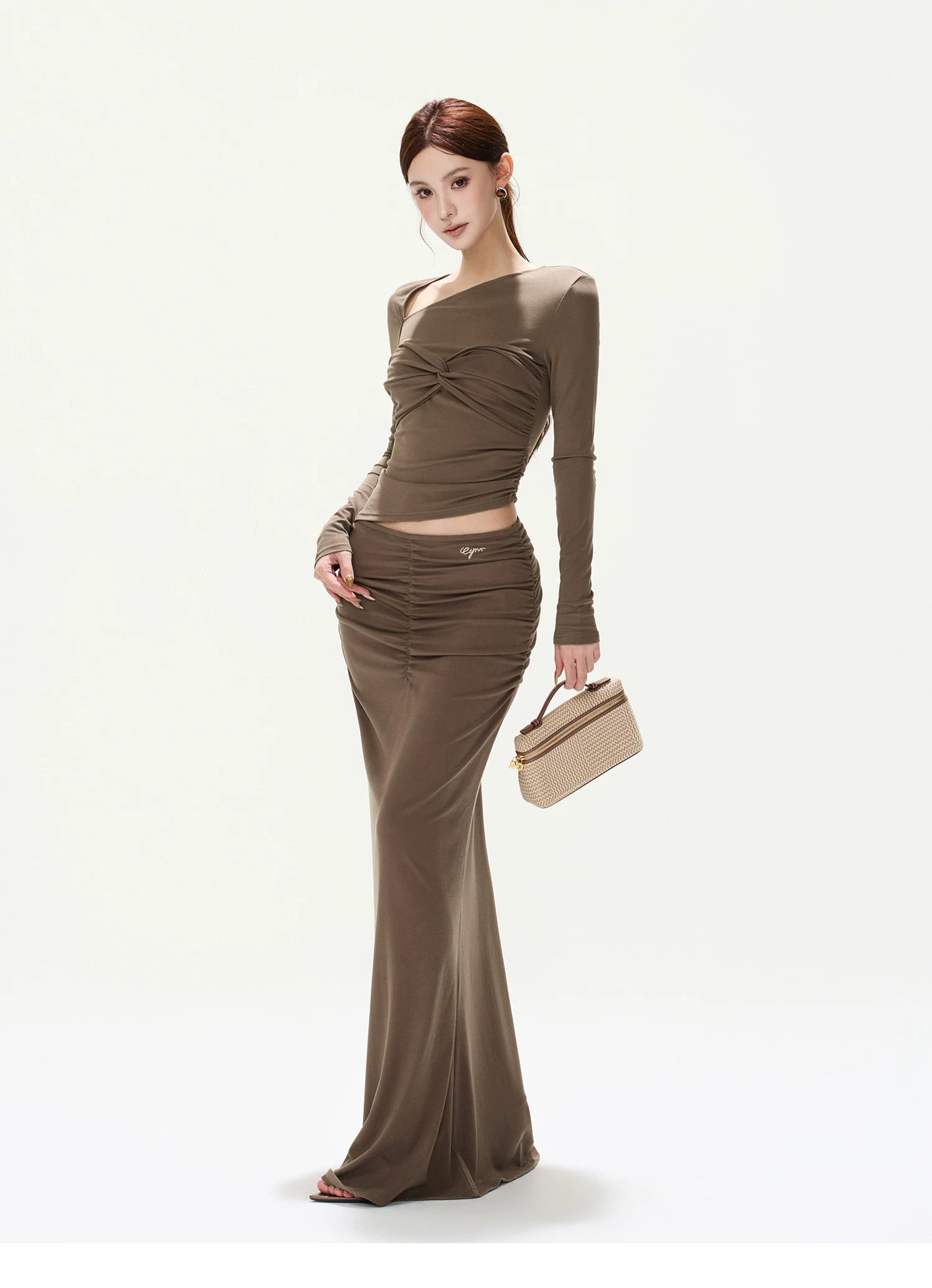 CYNR Vintage Y2K Knit Two-Piece Set
