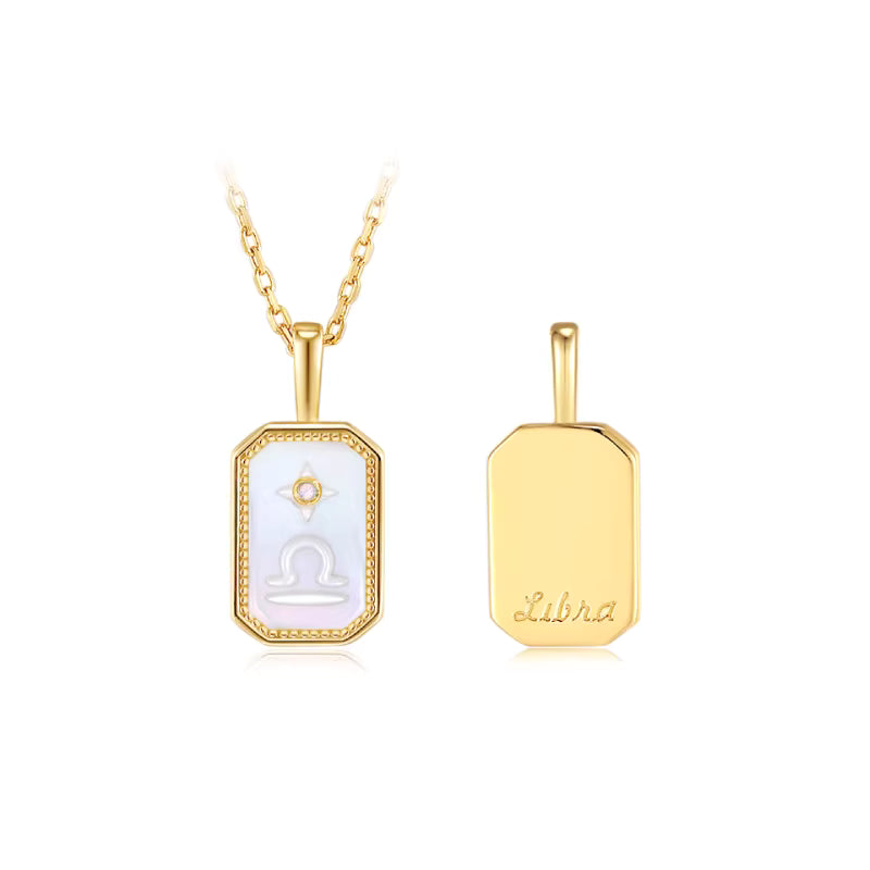 ARSIS Relief constellation shield necklace