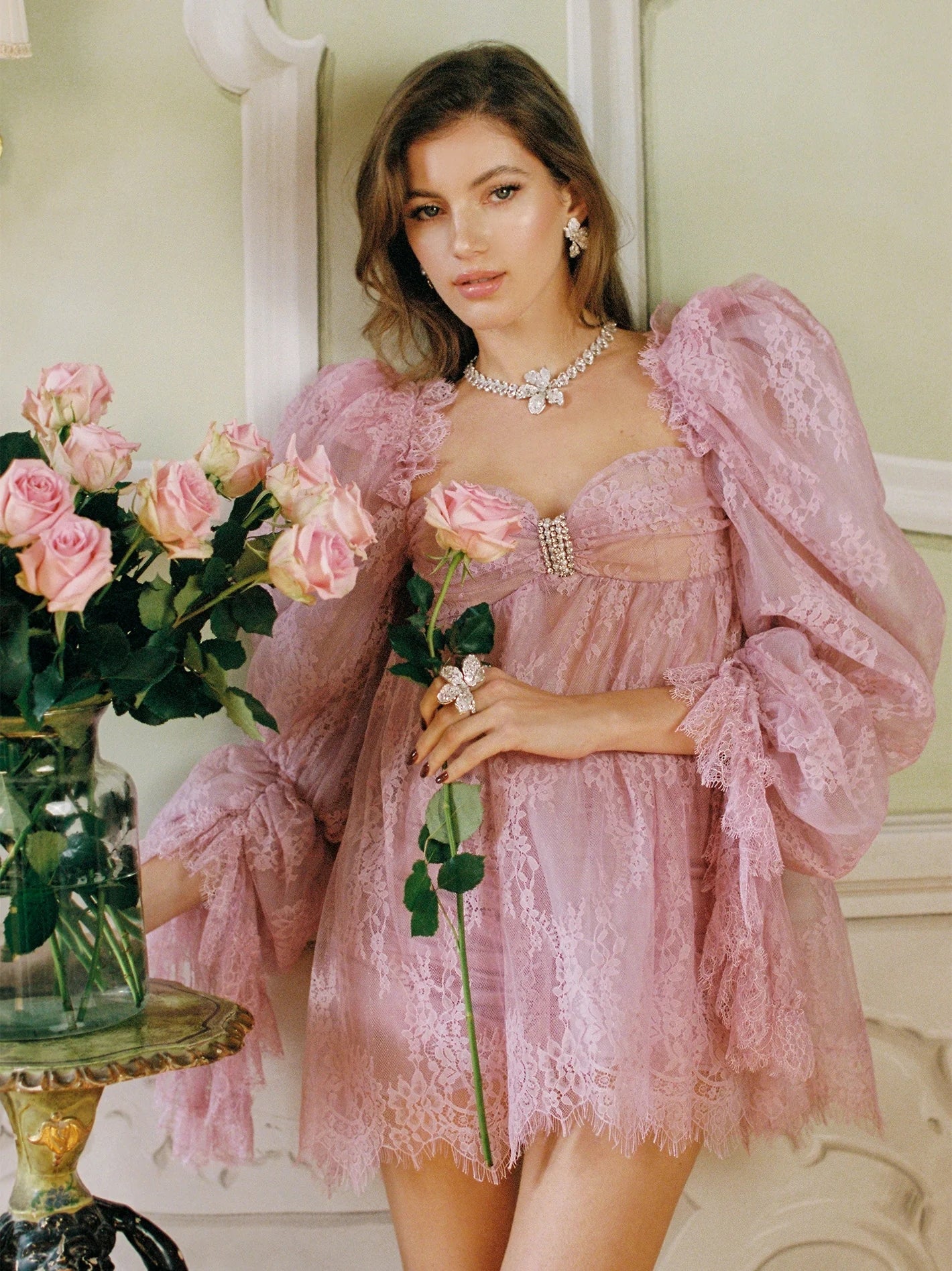 NJ Bianca Lace Dress