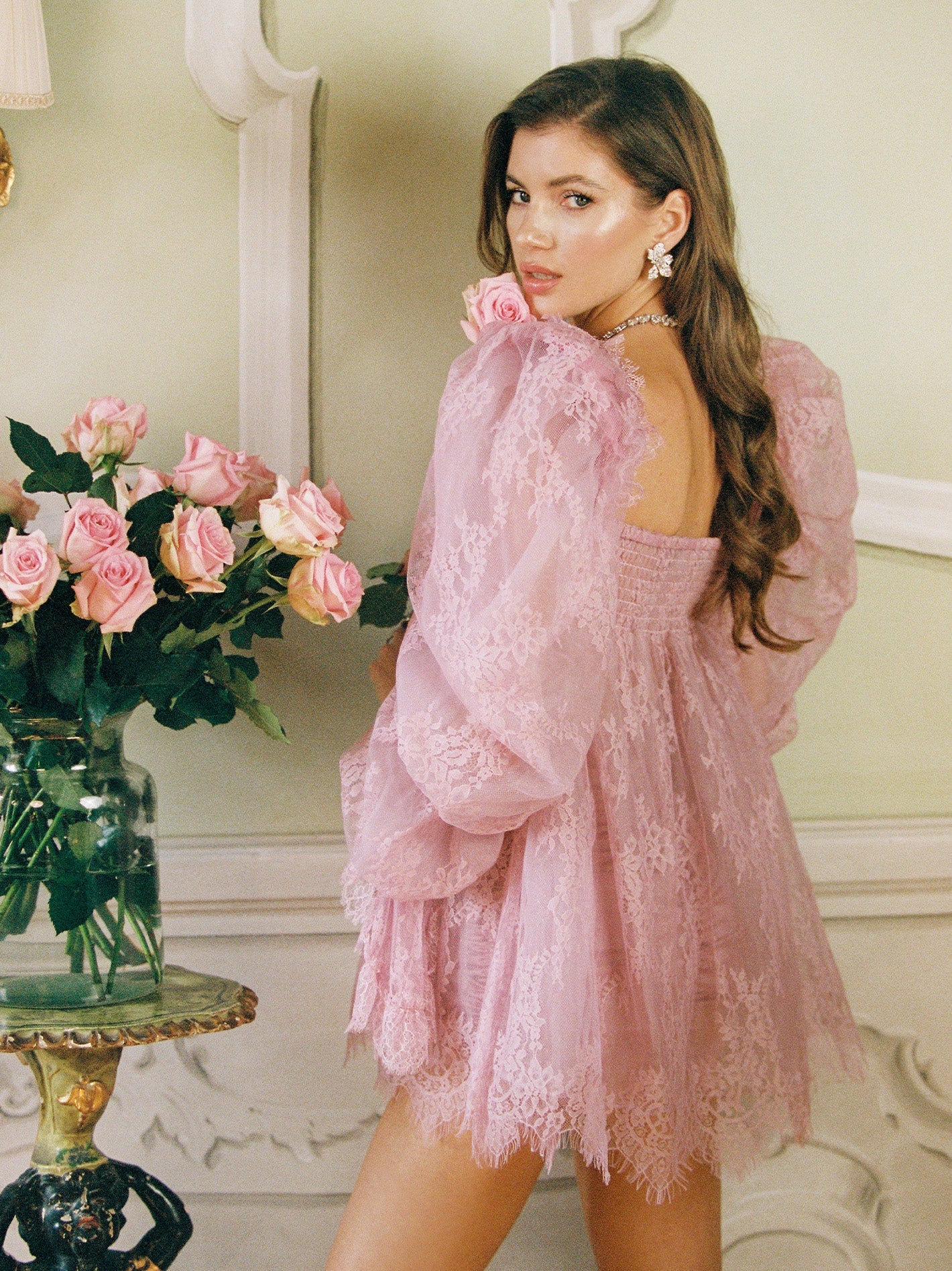 NJ Bianca Lace Dress