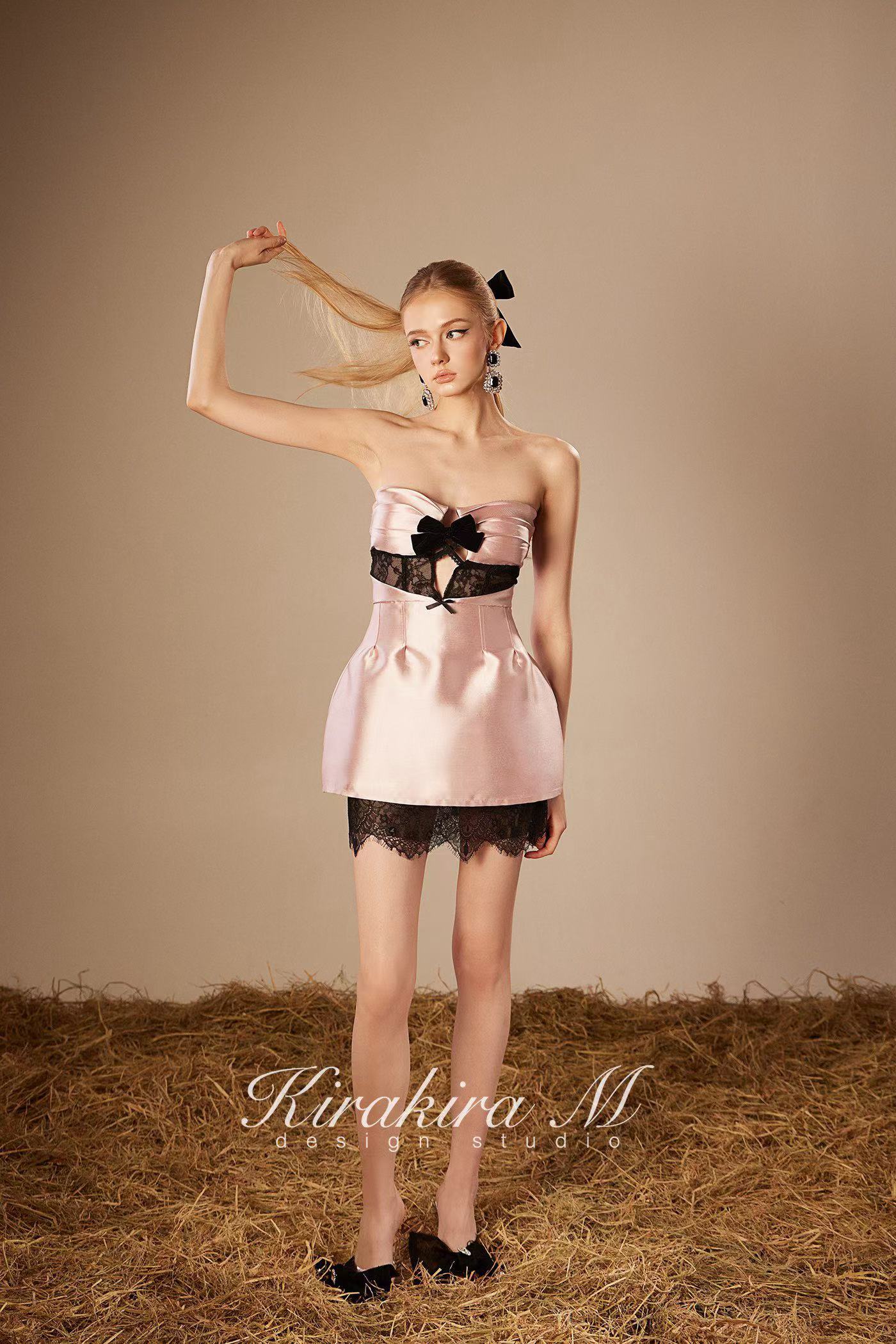 Kirakira.M "Wonderlust" pink dress