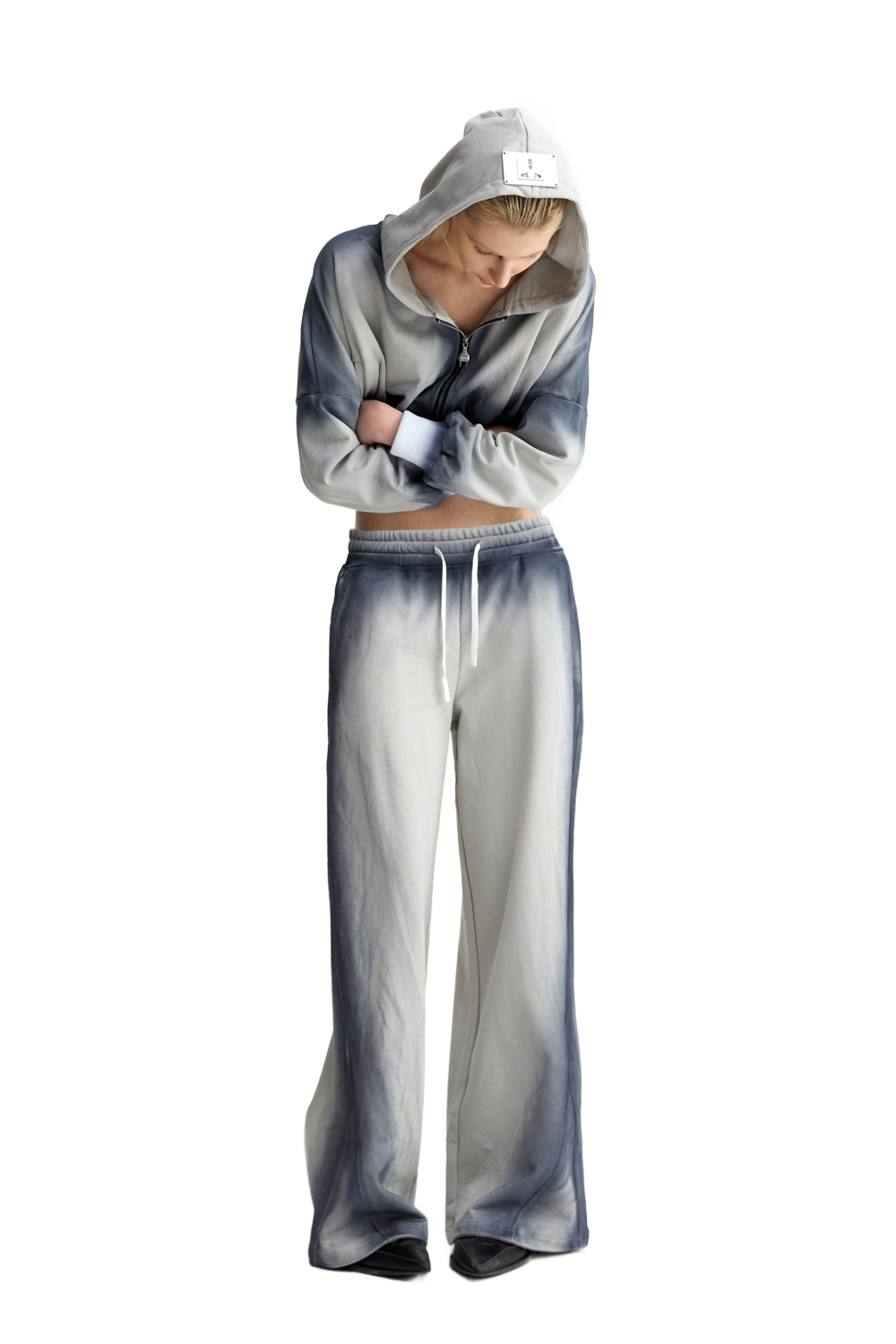 YJ1NGZYZJ Overdyed Hoodie With Socket Logo