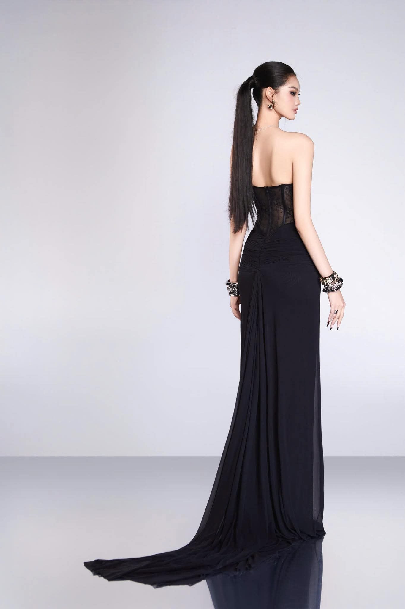 Bandage Dress Off shoulder corset bow dress