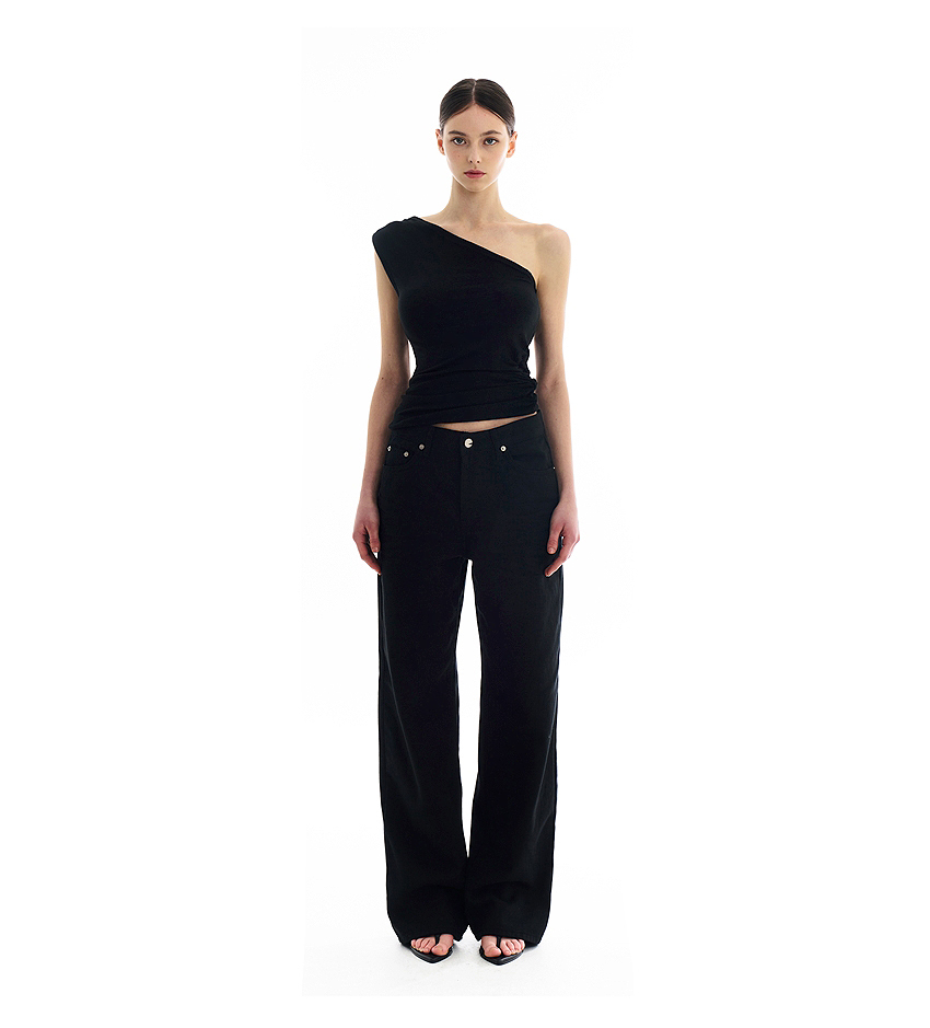 Guse 0ne-shoulder Top(2color)