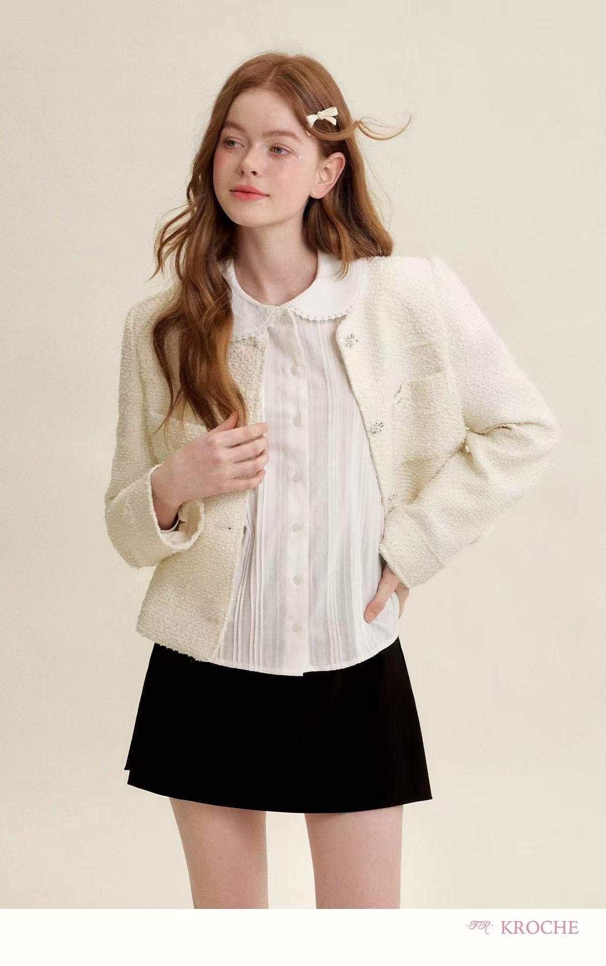 Kroche Flower button jacket