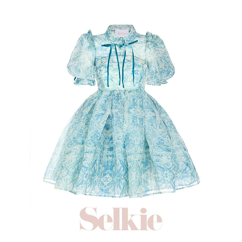 Selkie "Celadon" two-piece dress CHUUI_Collection Selkie "Celadon" two-piece dress CHUUI_Collection