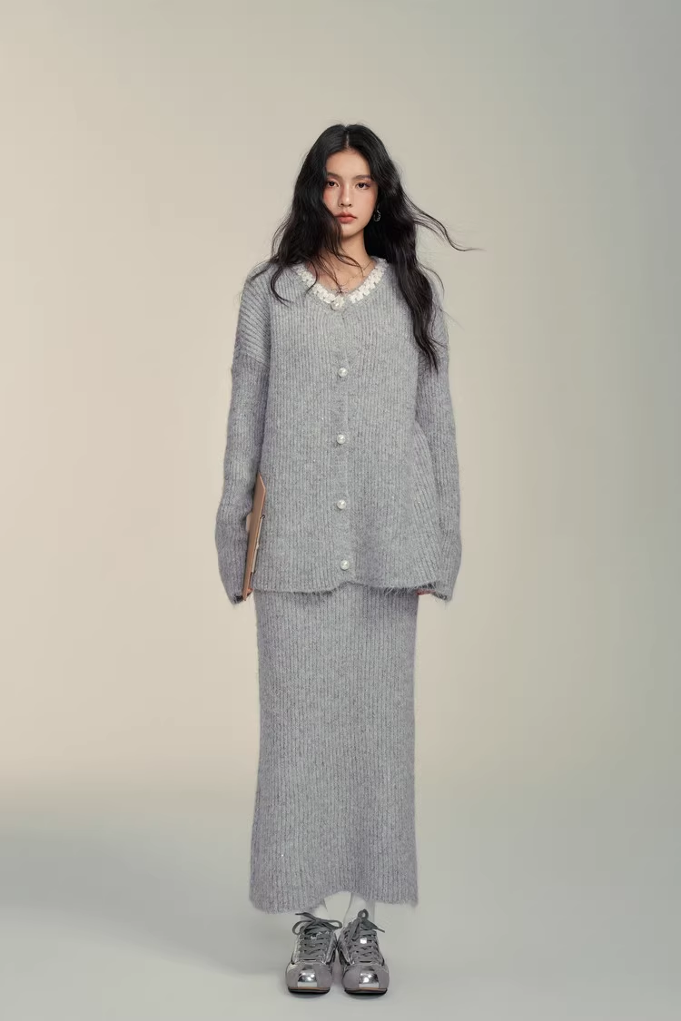 Chill M624447 Grey Diamante Set(SEPERATE)