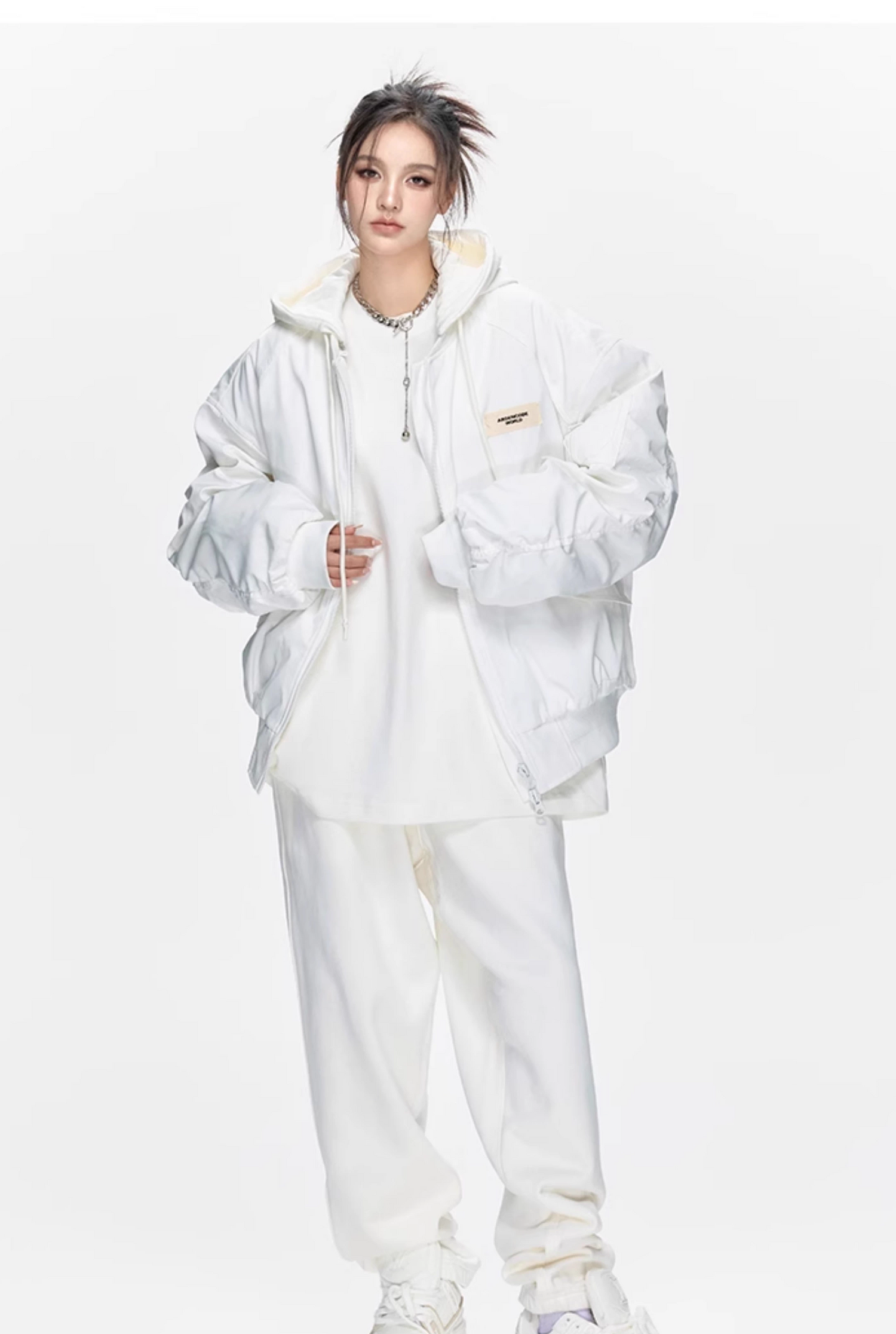 Arden Code AD01-094 Padded Hooded Jacket(2color)