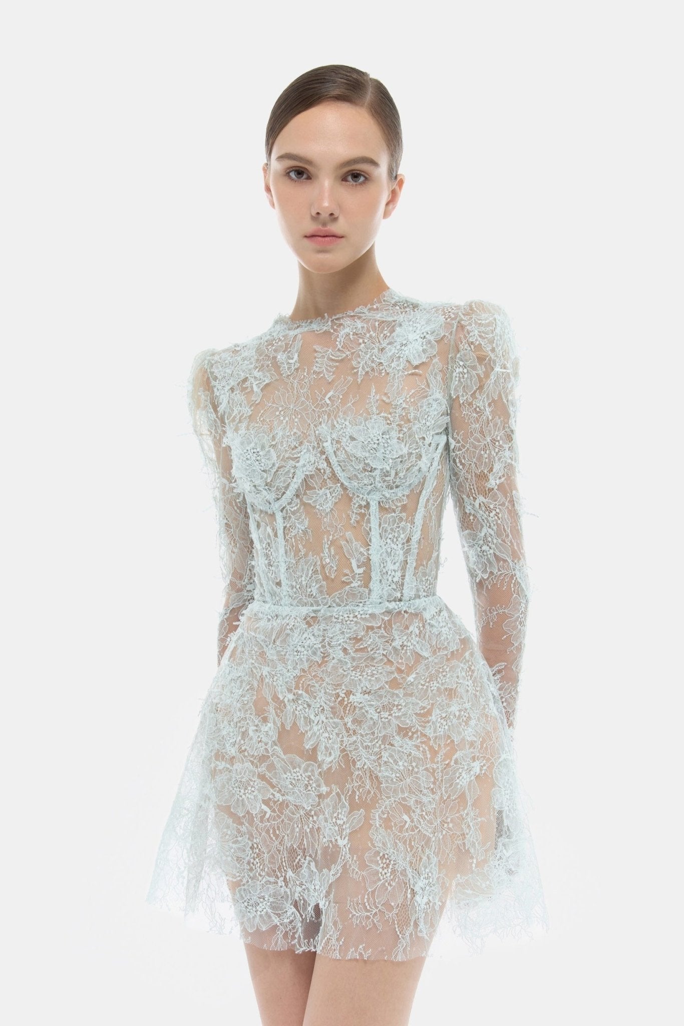Lobbster Beaded Lace Dress