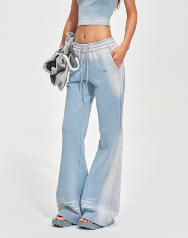 NAWS Make vintage silhouette micro flared sweatpants