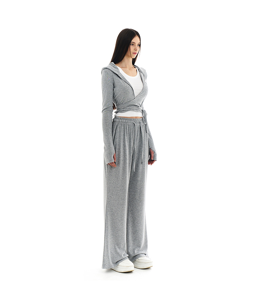 Guse Wrap Hoodie Set (3color)