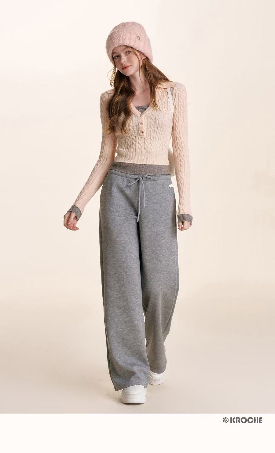 Kroche Fake two knitted base shirts
