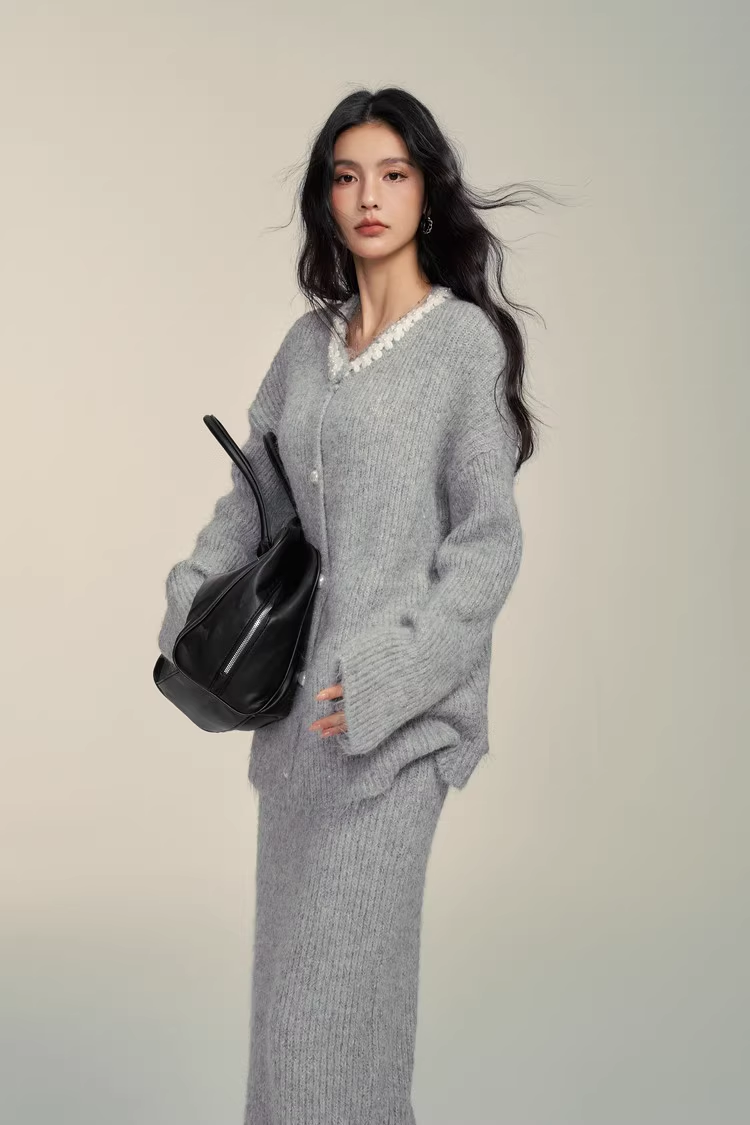 Chill M624447 Grey Diamante Set(SEPERATE)