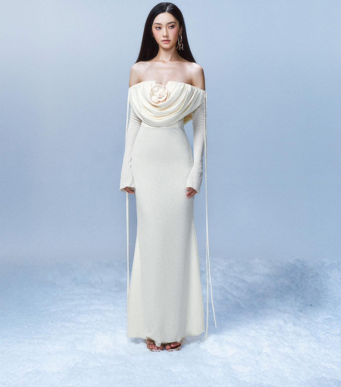 OIA Pamela Dress-white