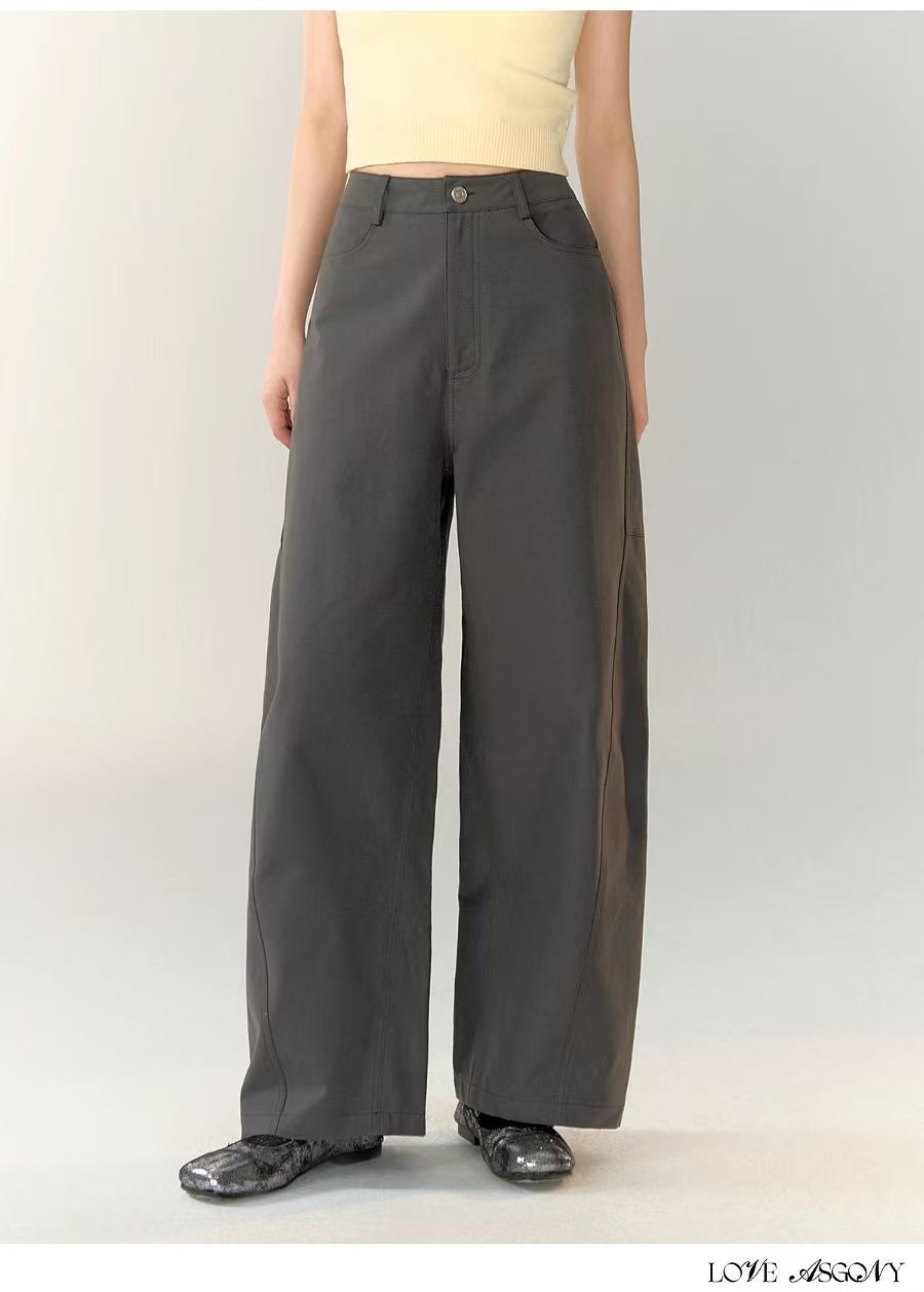 AsGony ASG24760 Casual loose pants (2color)