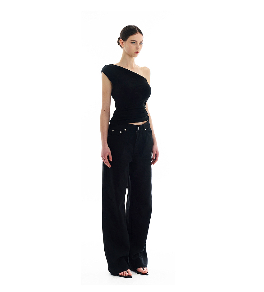 Guse 0ne-shoulder Top(2color)