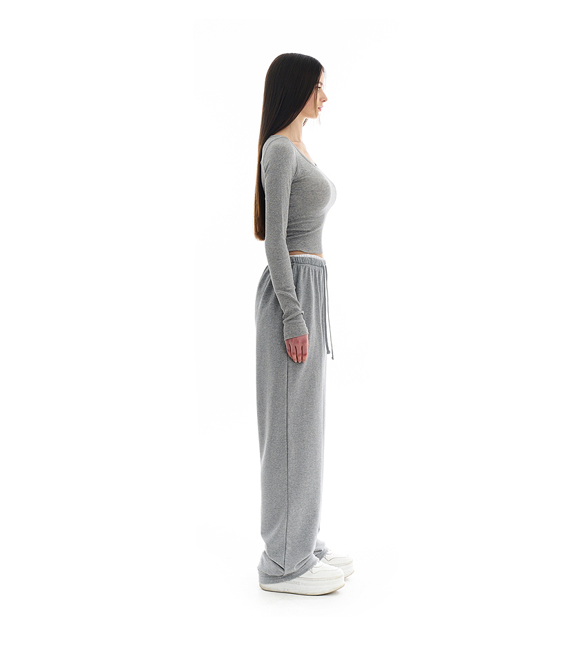 Guse Lace Elastic-Waist Training Pants(2color)