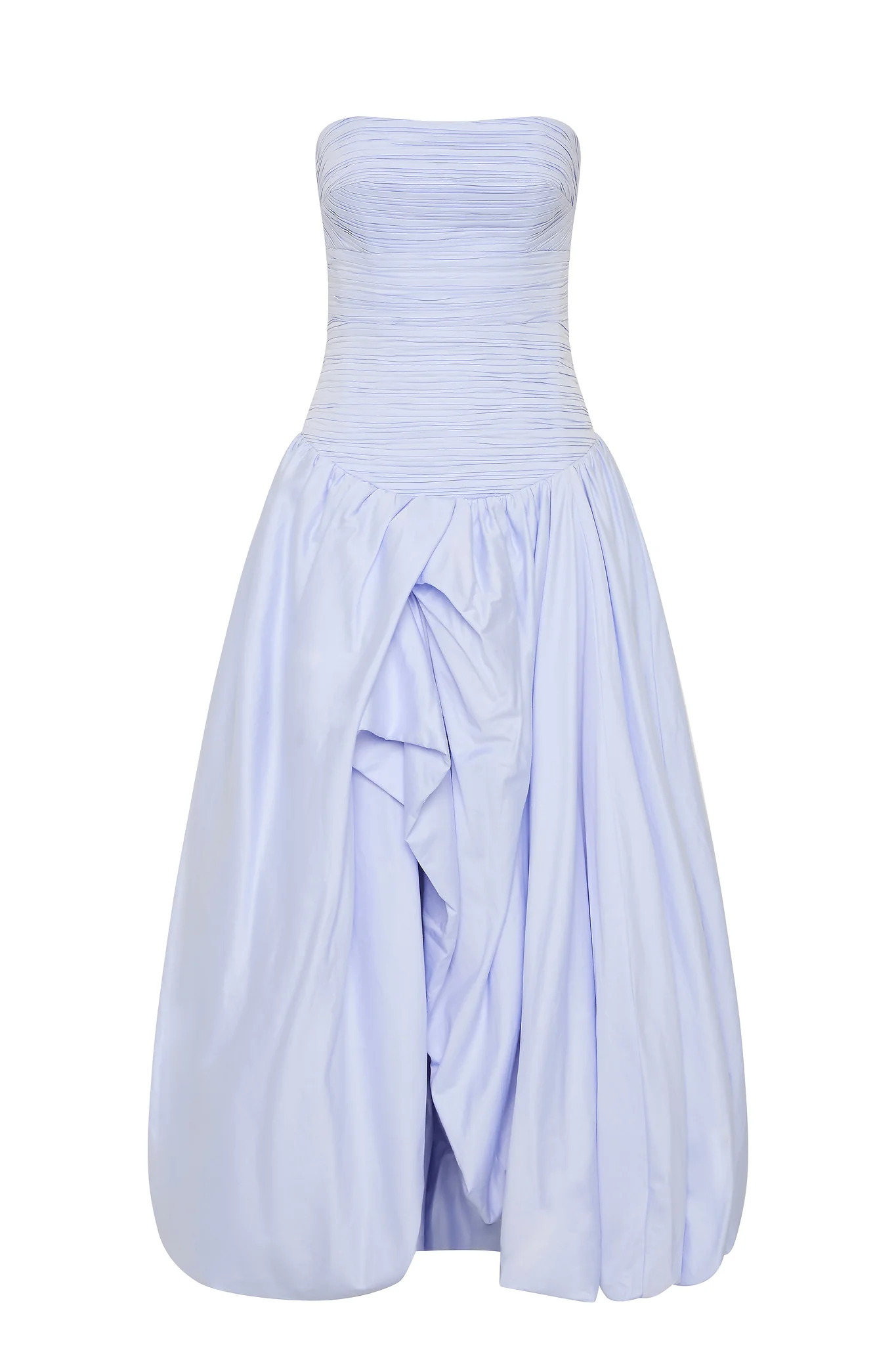 Aje Violette Bubble Hem Maxi Dress(Pearl blue)