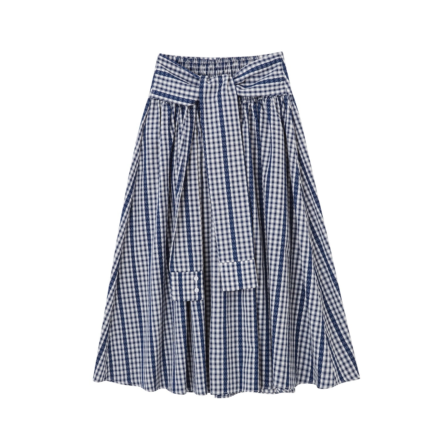 SOMESOWE S2508057 Vacation style patterned long skirt