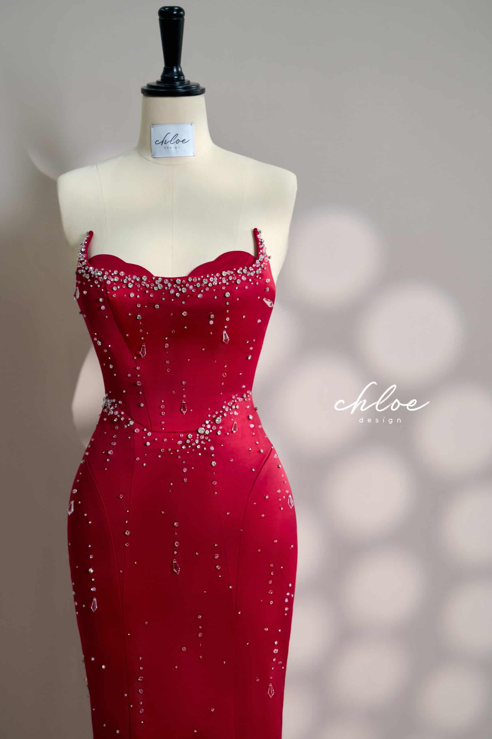 Clava Maison Allecra Crystal 25 Custom Made Dress