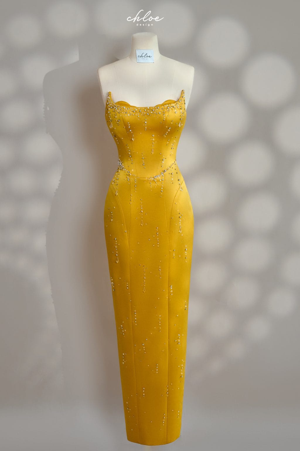 Clava Maison Allecra Crystal 25 Custom Made Dress