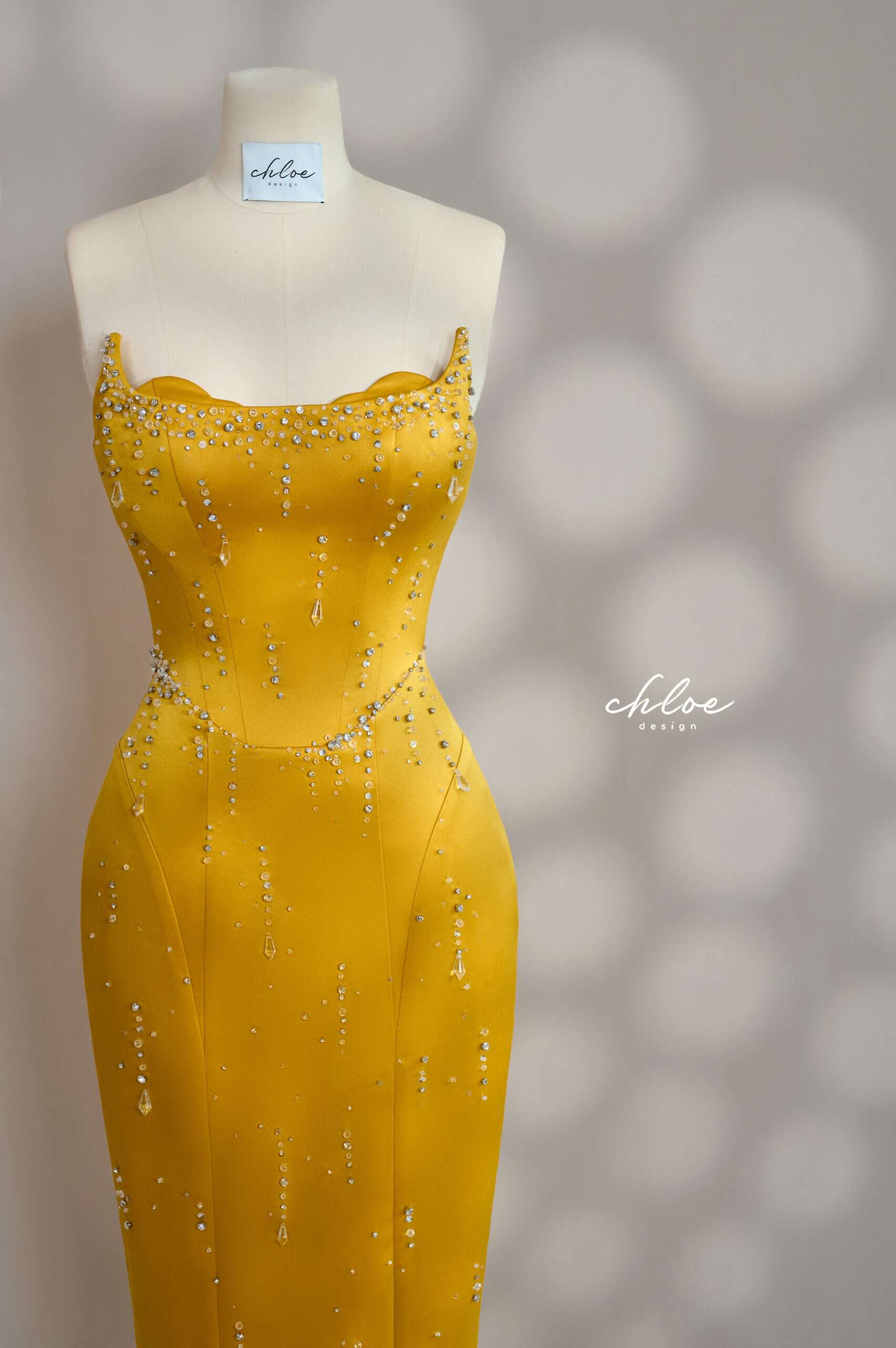 Clava Maison Allecra Crystal 25 Custom Made Dress