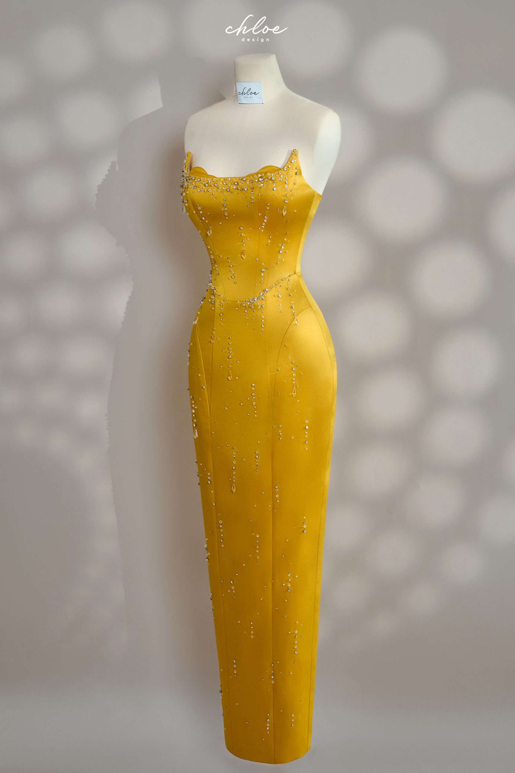 Clava Maison Allecra Crystal 25 Custom Made Dress