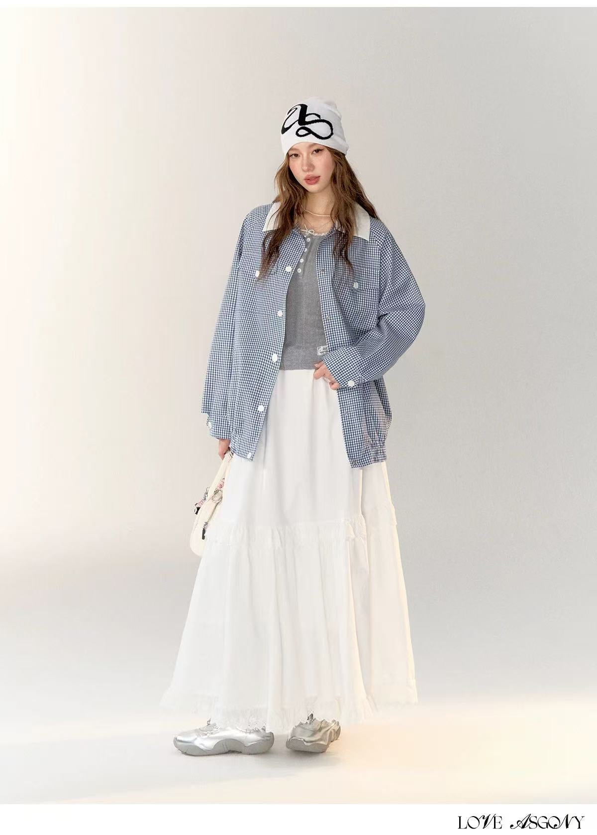 AsGony ASG24725 Ballet style tiered skirt (2color)