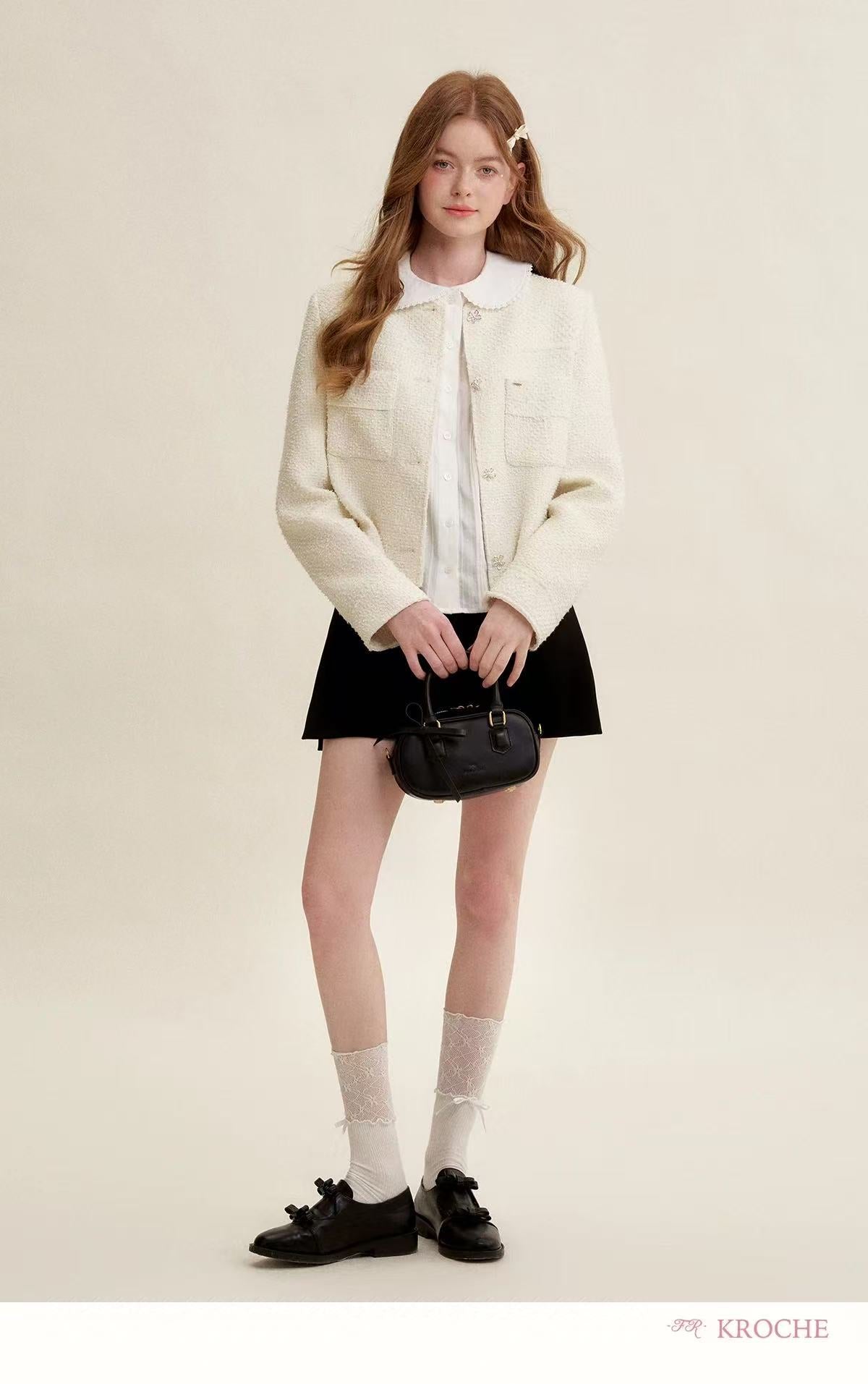 Kroche Flower button jacket
