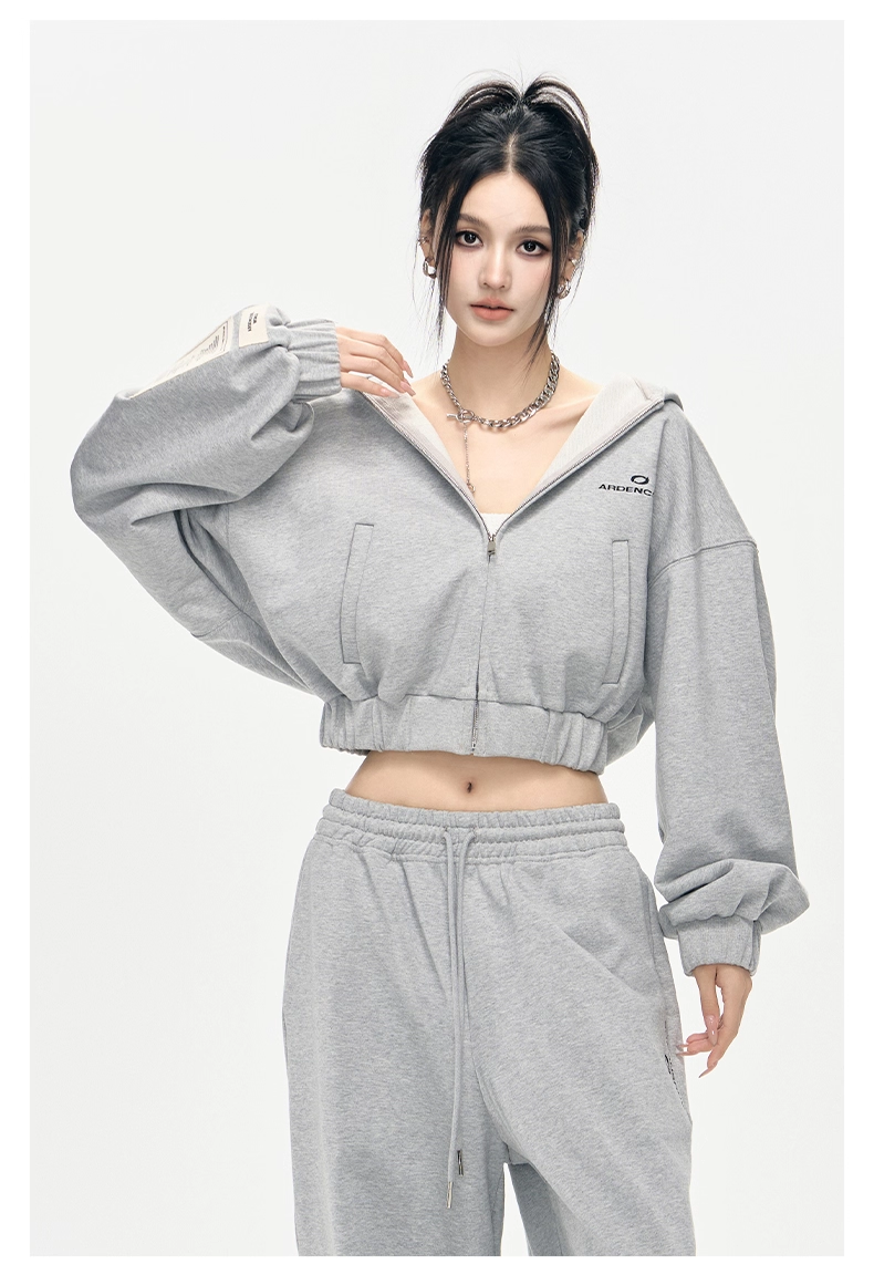 Arden Code Short Hoodie Set(SEPARATE)