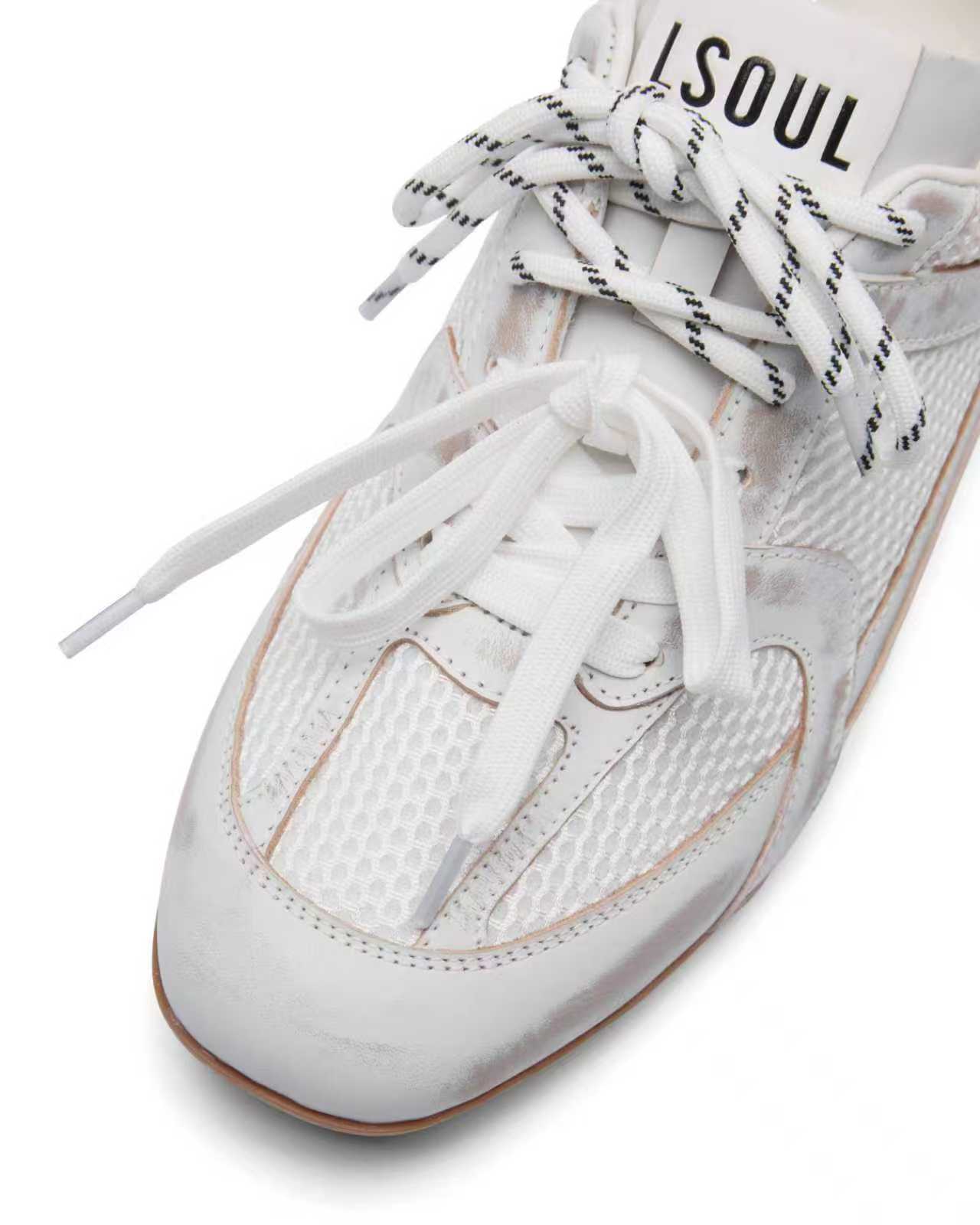 LSOUL BOW SNEAKER (SILVER)