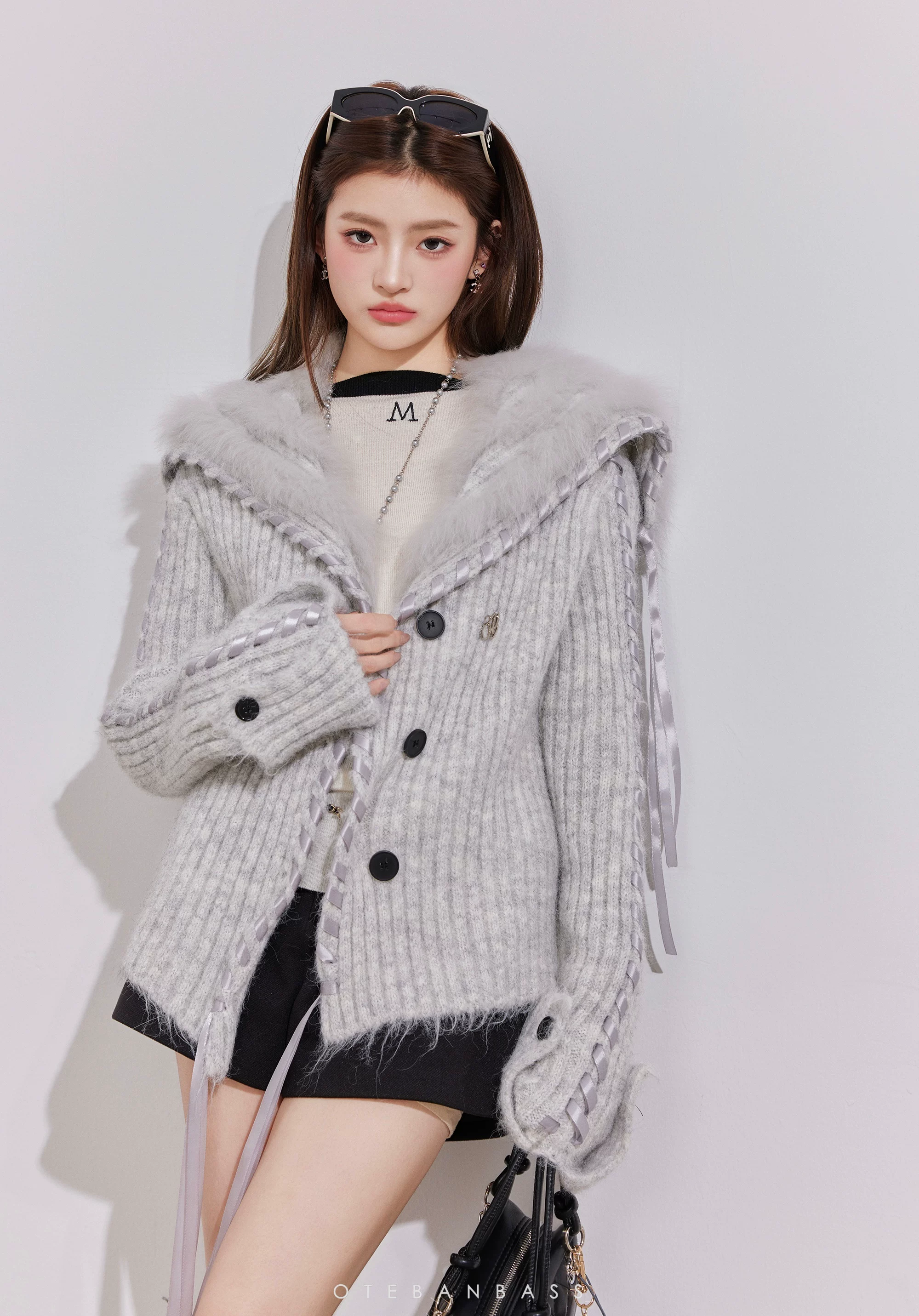 OTEBANBASS Reversible Light Brown Coat (2color)