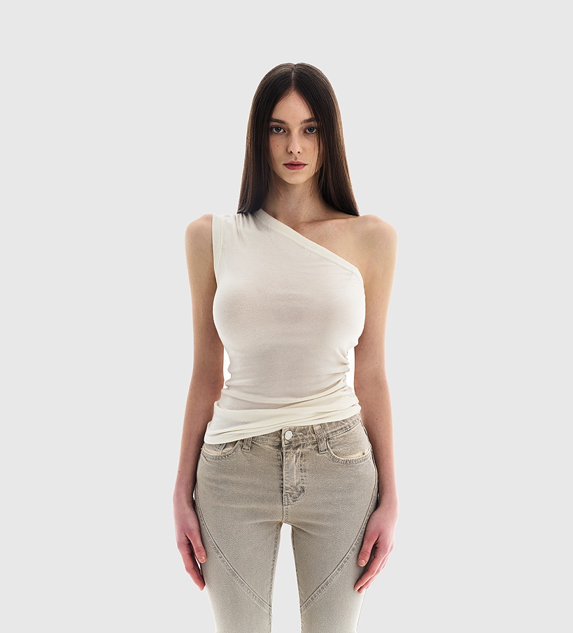 Guse 0ne-shoulder Top(2color)